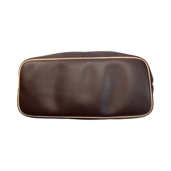 Coach Metro Tote F24341 Brown PVC Leather Trim Shoulder Bag Missing Hangtag - Picture 12 of 16